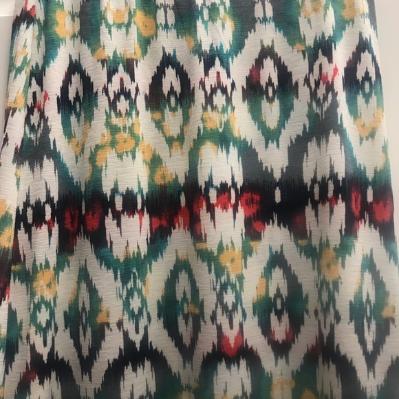 Long maxi print skirt - Picture 5 of 5